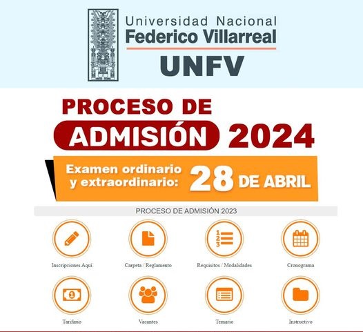 UNFV Admision 2024